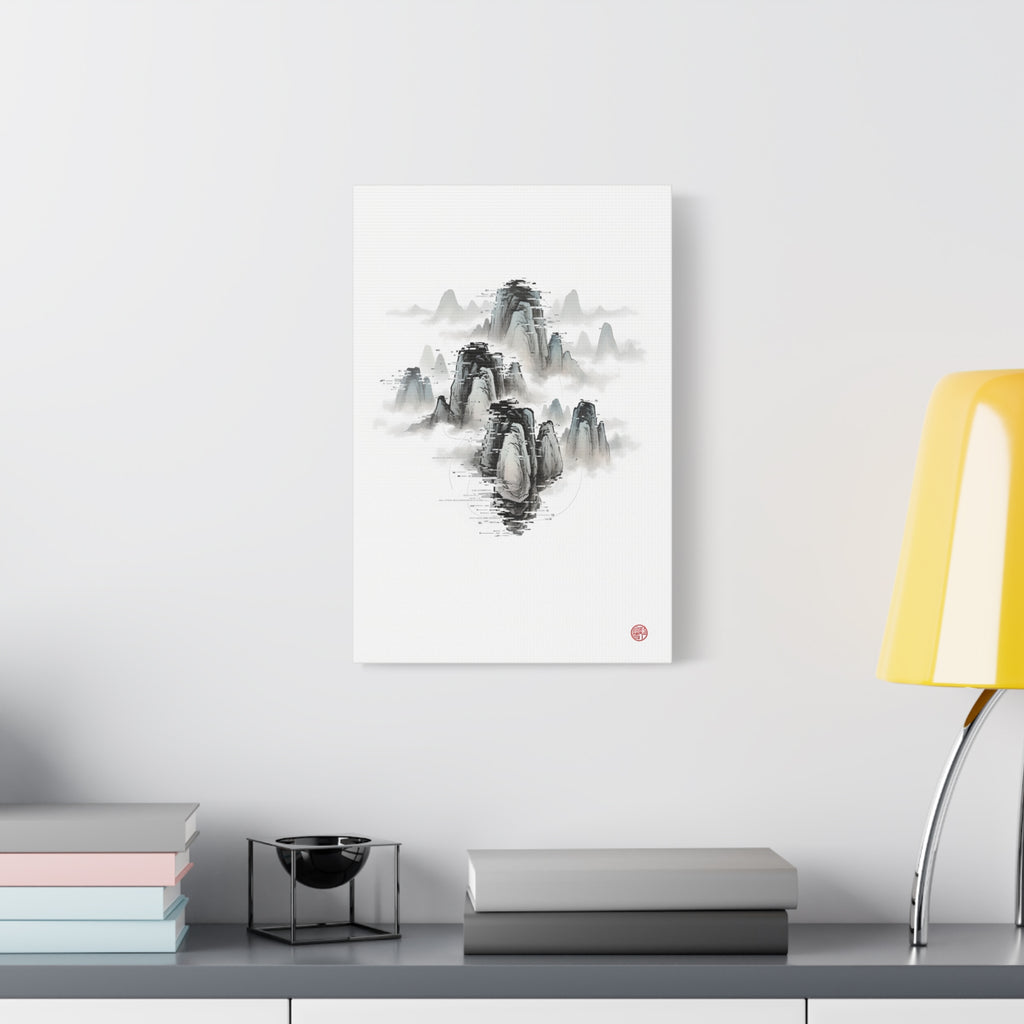 Ink Shadow No.1 — 數據山嵐