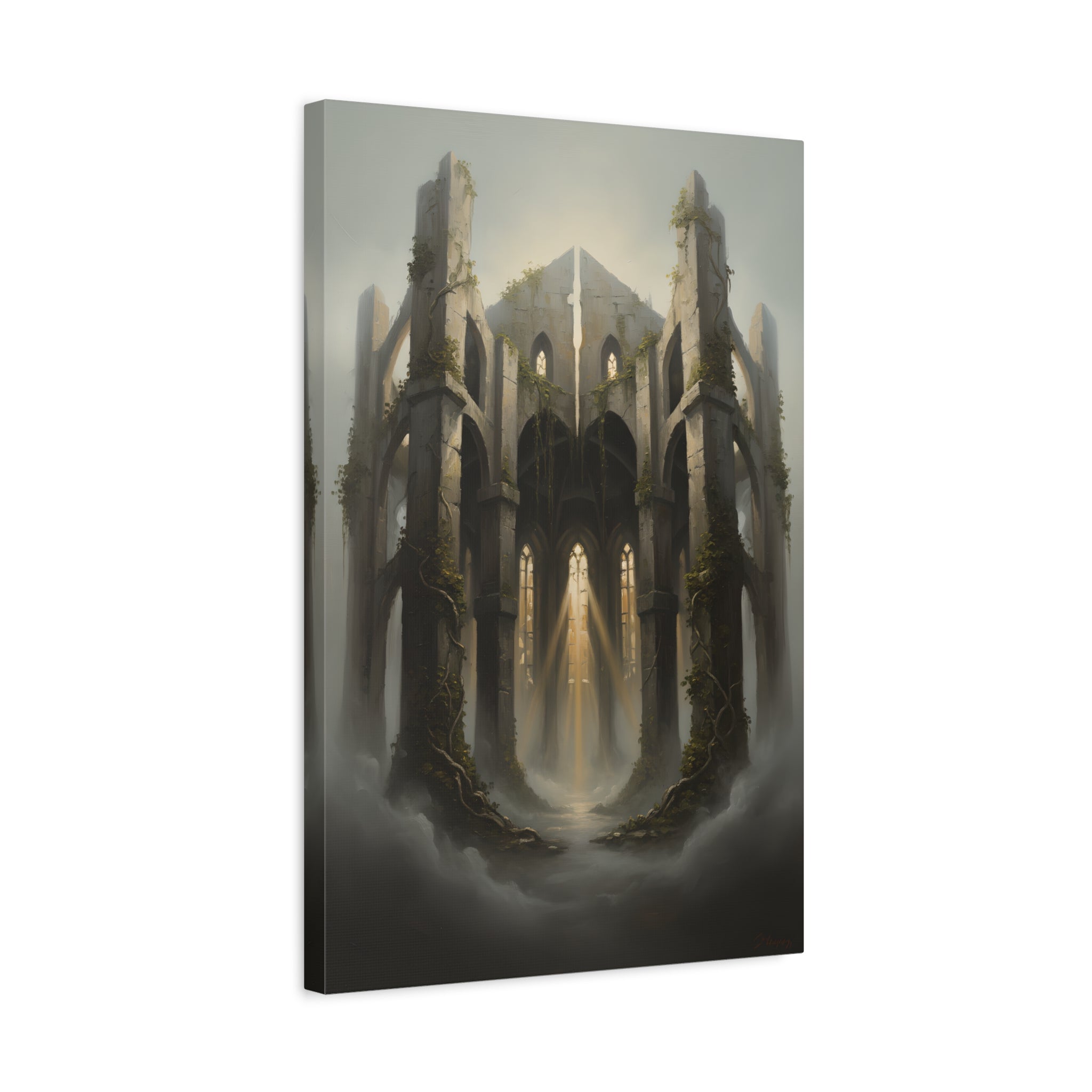 Architect of Ruins No.1 — Oil Painting I