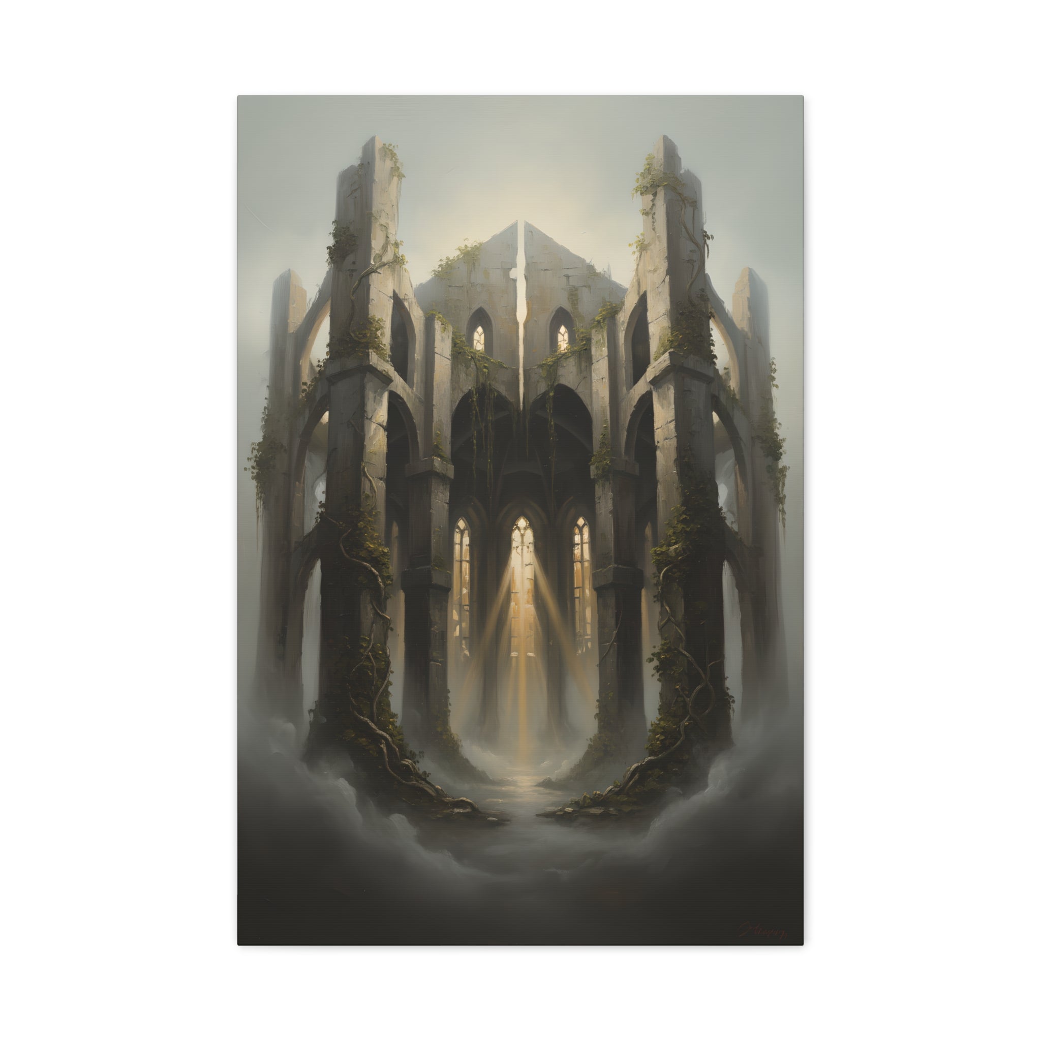 Architect of Ruins No.1 — Oil Painting I