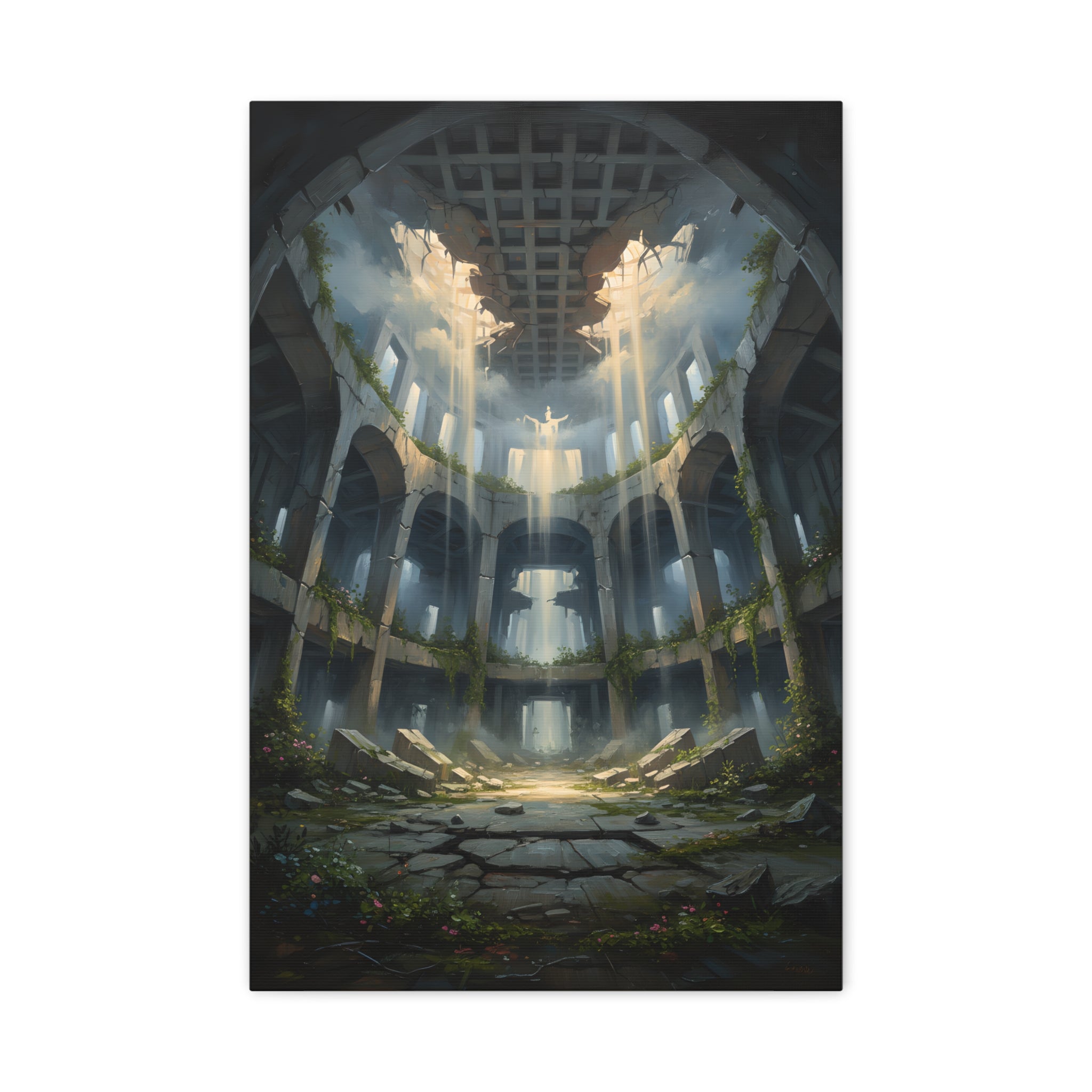 Architect of Ruins No.3 — Oil Painting III
