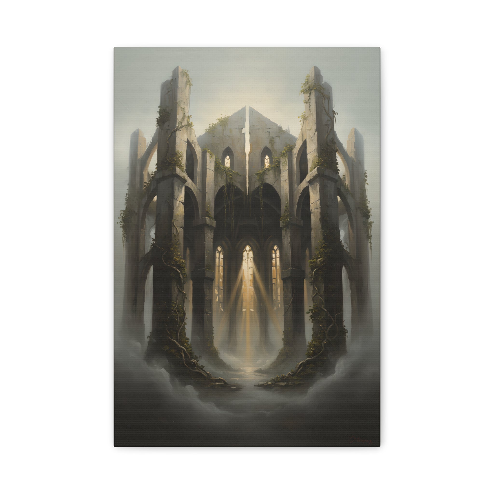 Architect of Ruins No.1 — Oil Painting I