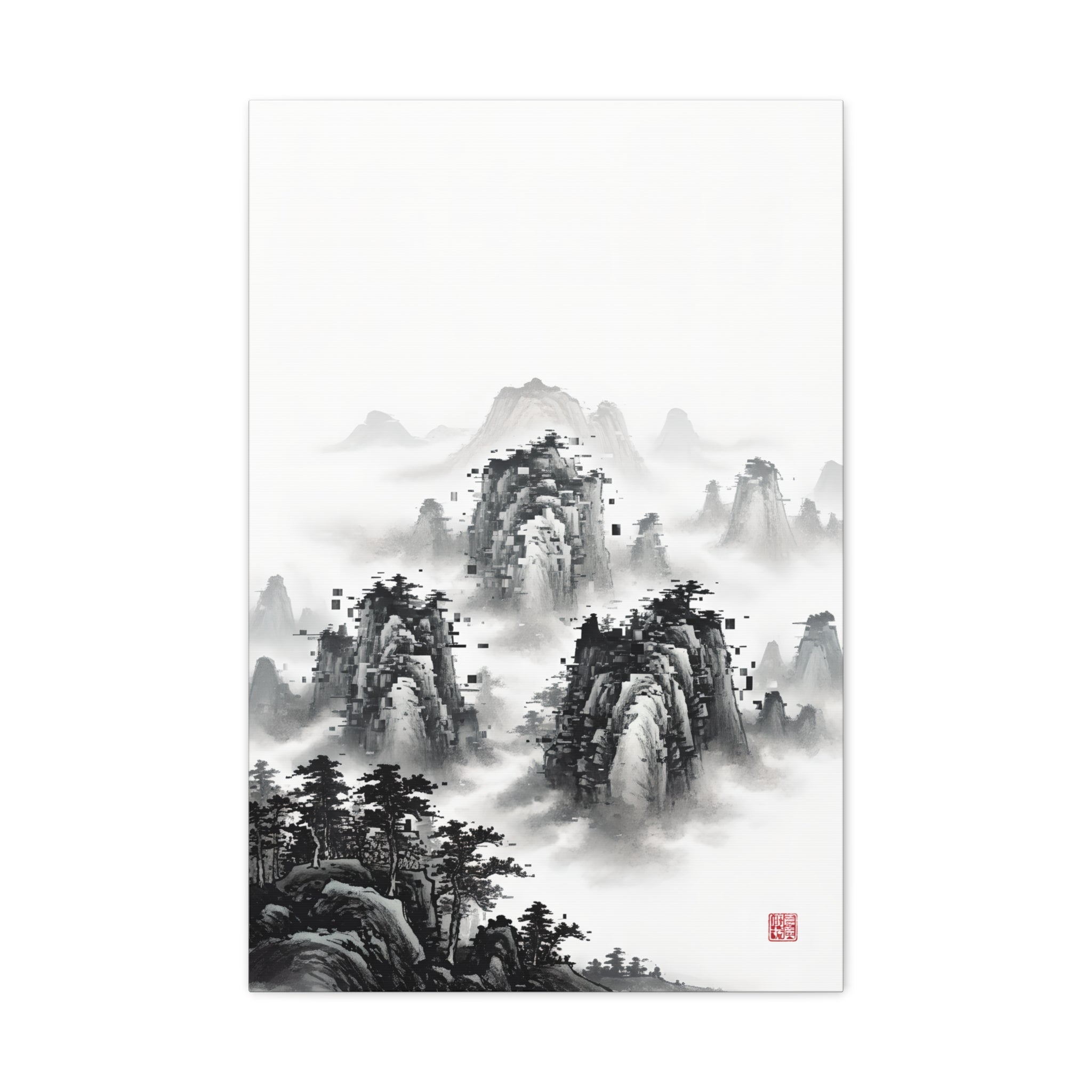 Ink Shadow No.4 — 殘卷山河